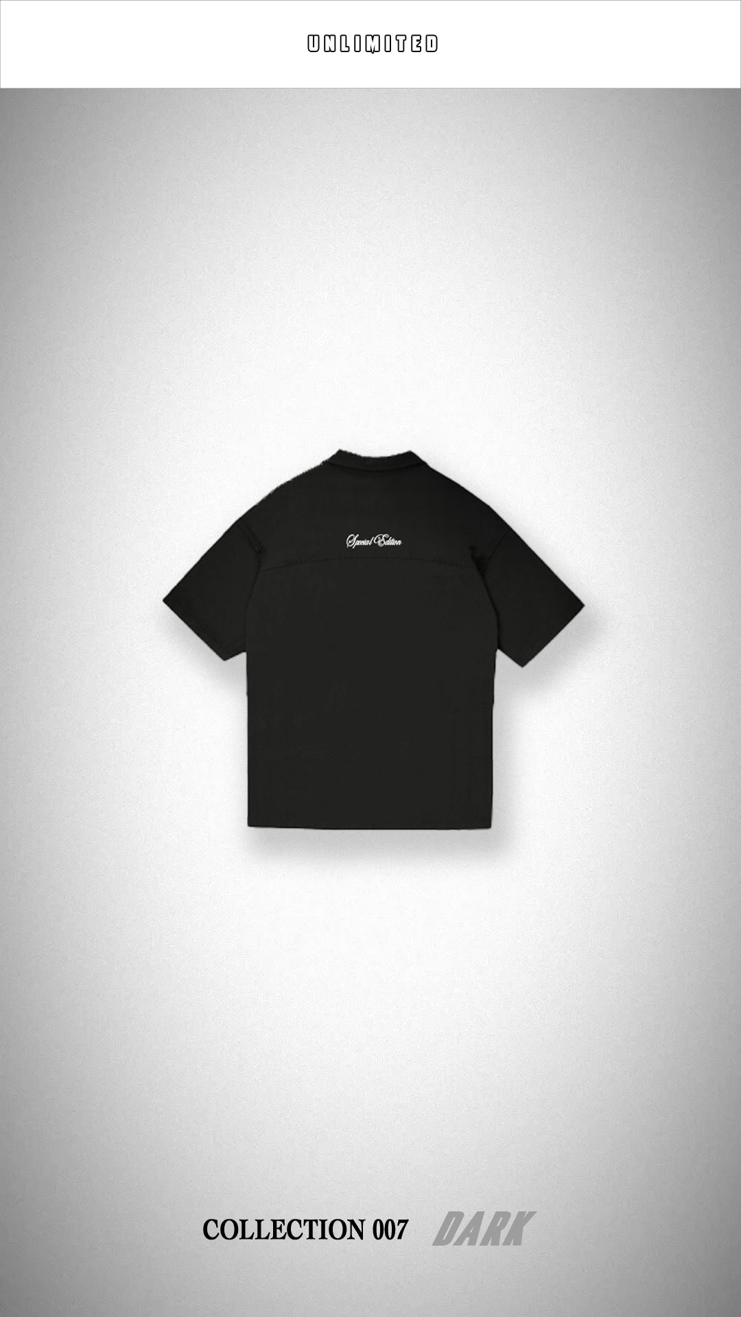 CAMISA DARK LOTUS BLACK