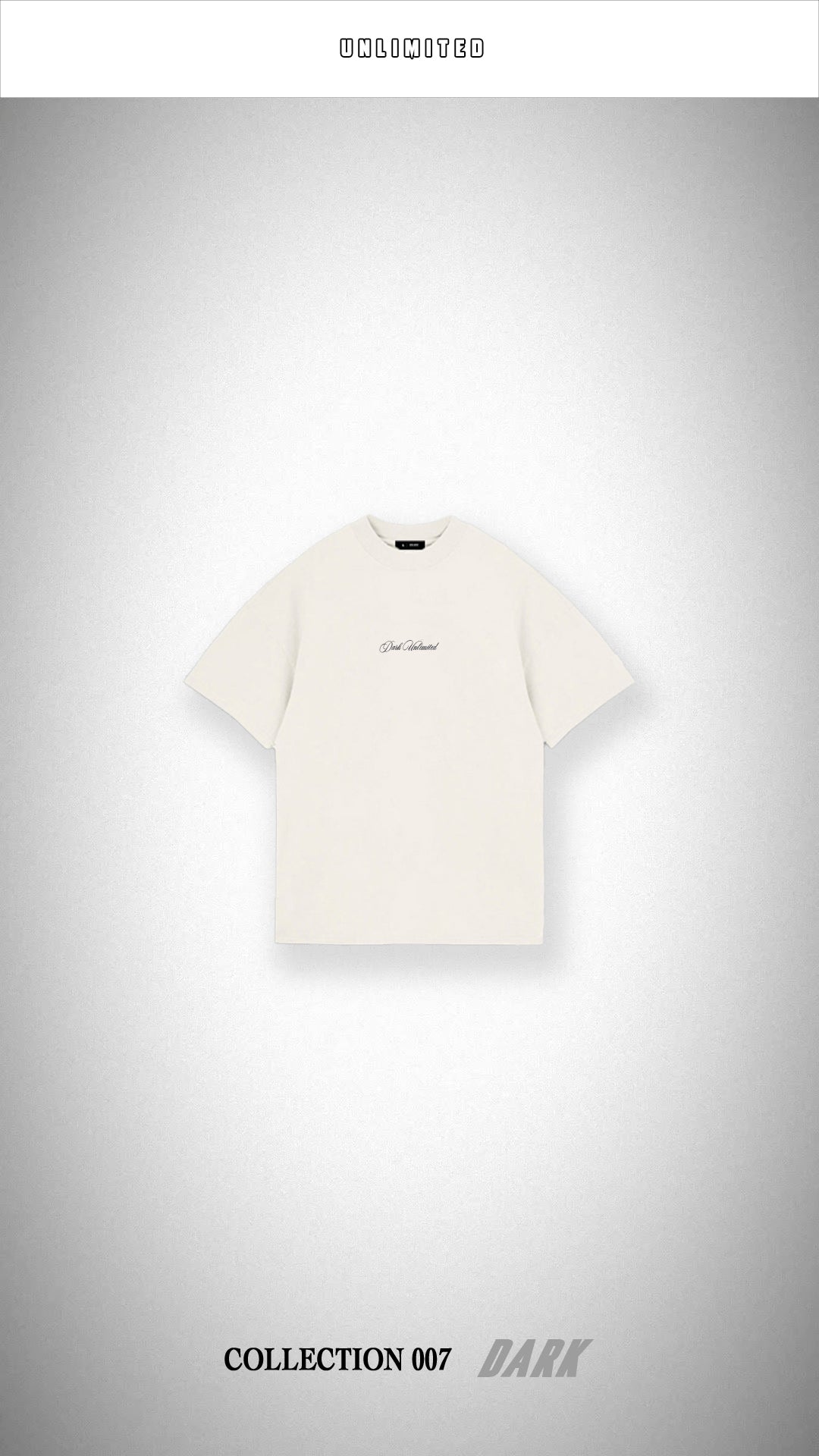 CAMISETA BEIGE Dark Unlimited