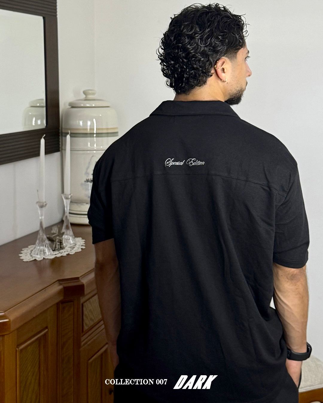 CAMISA DARK LOTUS BLACK