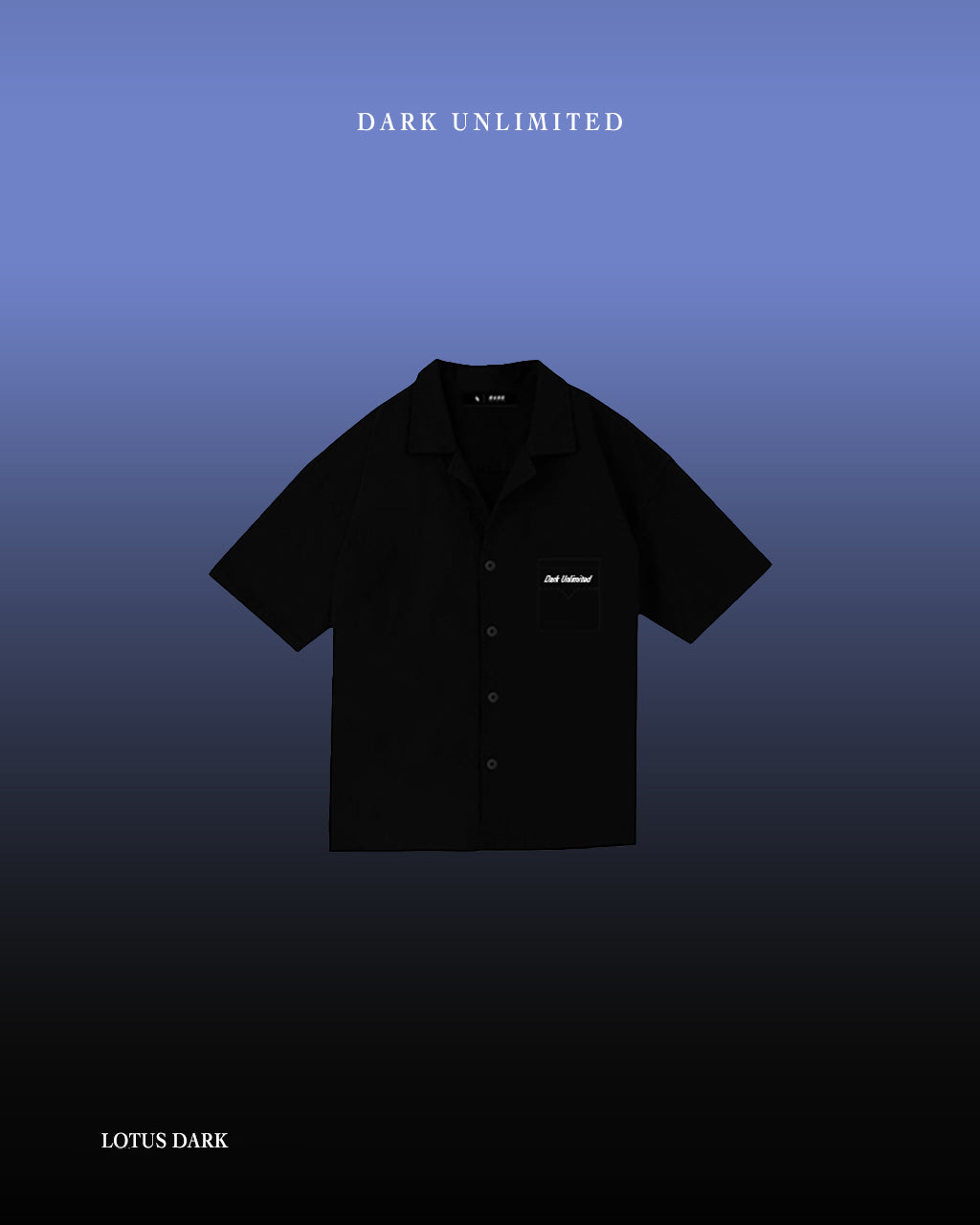 CAMISA DARK LOTUS BLACK