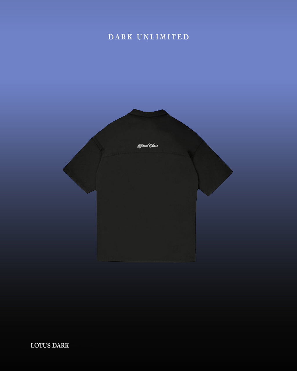 CAMISA DARK LOTUS BLACK
