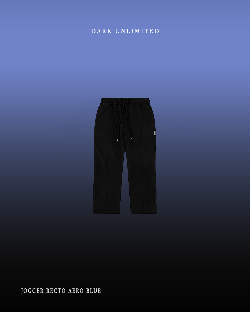 JOGGER RECTO DARK AERO BLUE