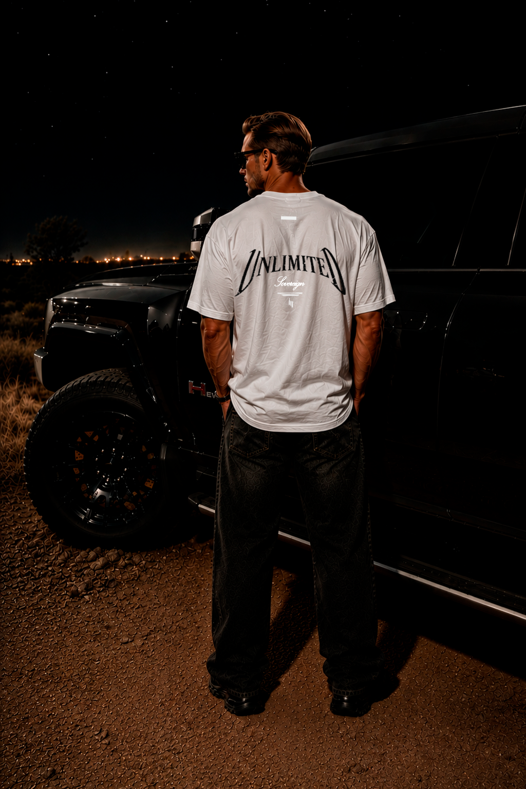 CAMISETA UNLIMITED MONOCHROME