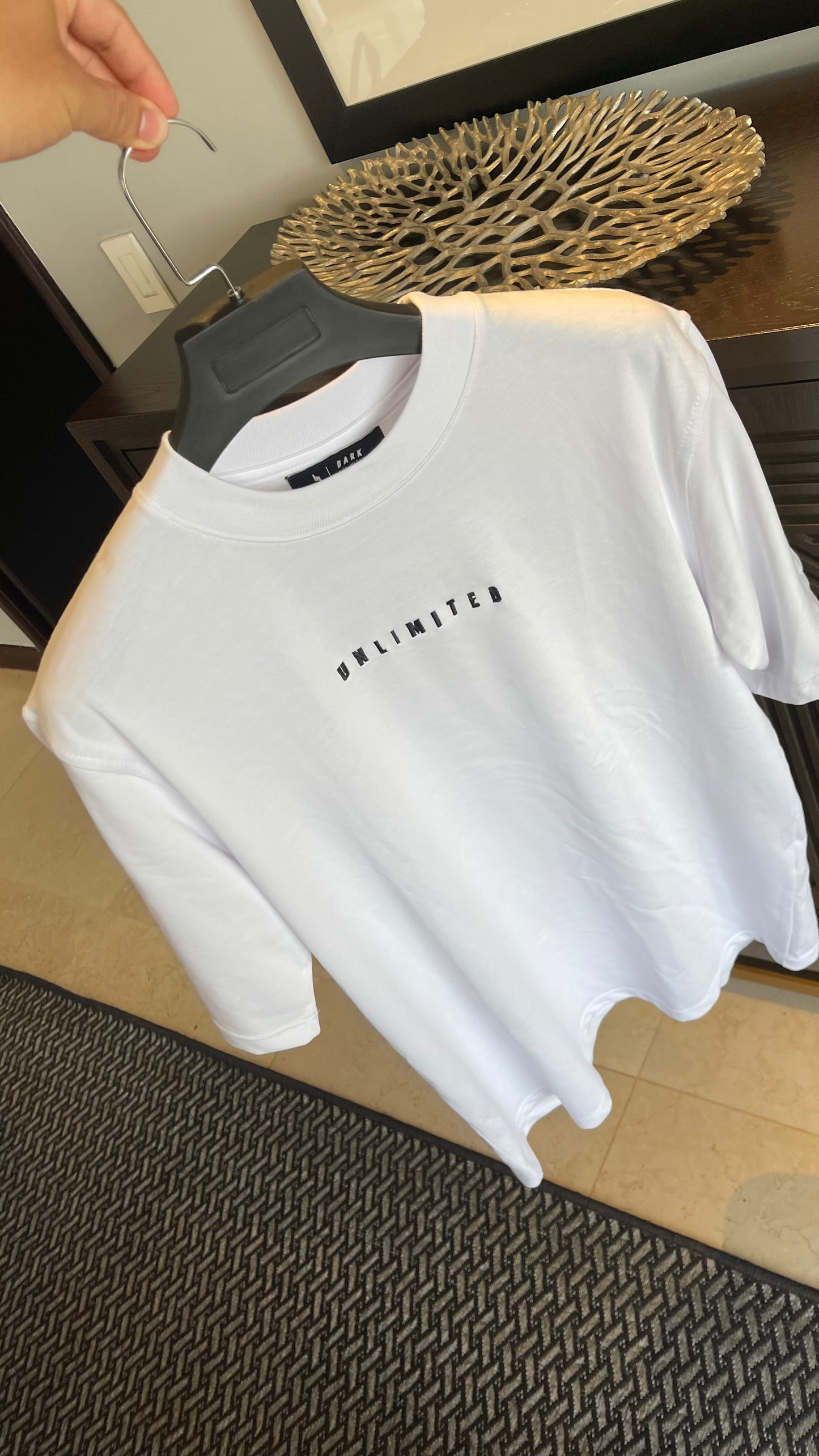 CAMISETA DARK ARGENTUM WHITE