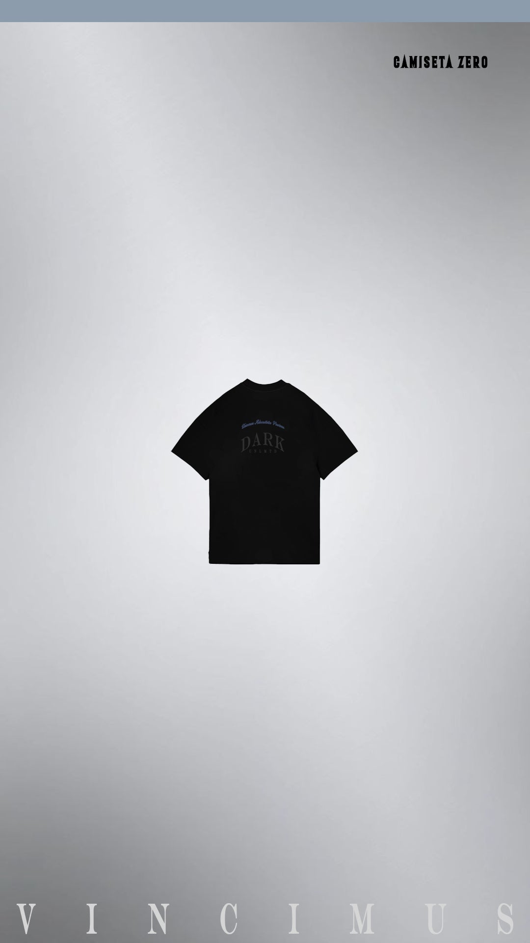 CAMISETA DARK PURE BLACK