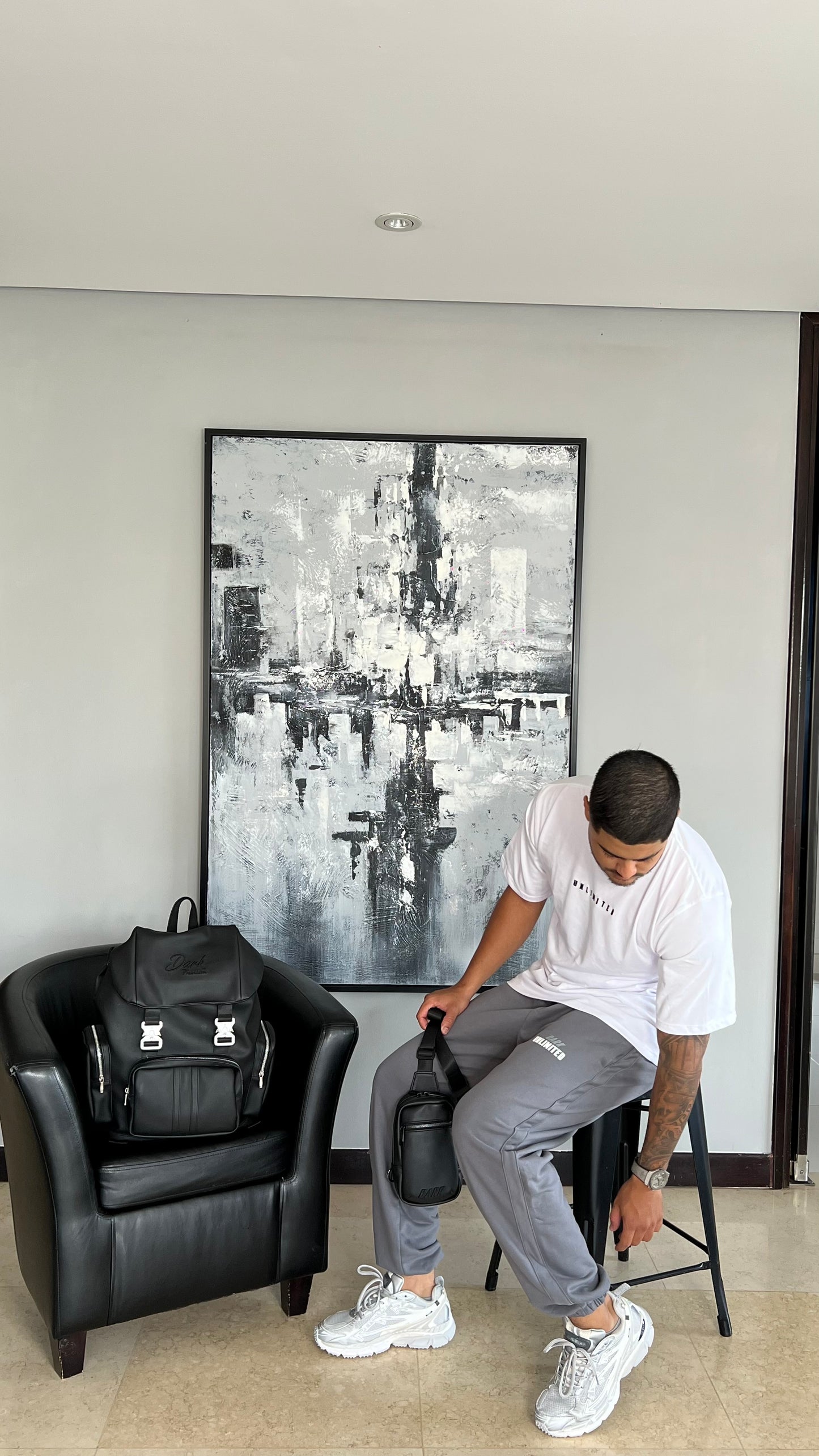 CAMISETA DARK ARGENTUM WHITE