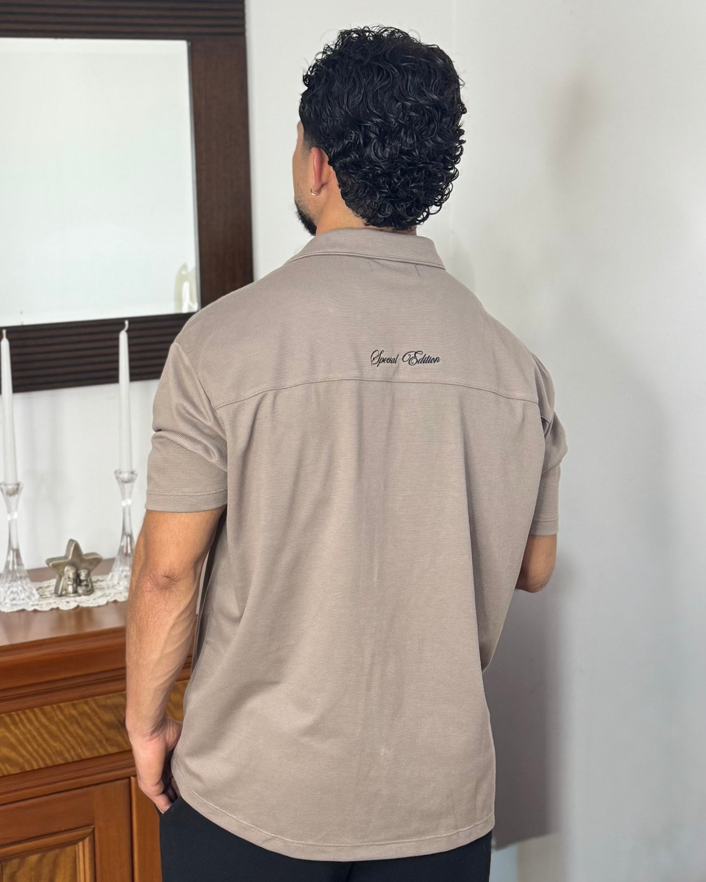 CAMISA DARK LOTUS SAND